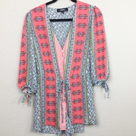 Lulus Pants - LuLus Long Sleeve Romper Size Medium Tie Front